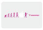 ルビーデザイン (ruby_m)さんのMacのラップトップに貼るためのLaptop Sticker作成依頼への提案