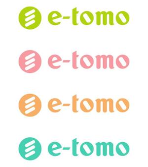 tsujimo (tsujimo)さんの「表参道の新規立ち上げ「e-tomo（エトモ株式会社）」のロゴ作成依頼」のロゴ作成への提案