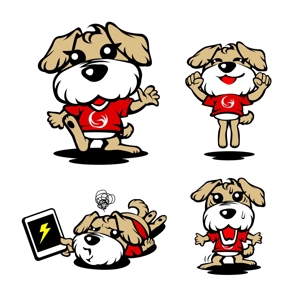 dscltyさんの犬のキャラクターデザインへの提案