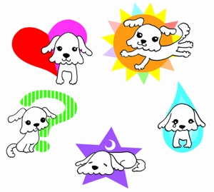 Chinatsu (Chinatsu)さんの犬のキャラクターデザインへの提案