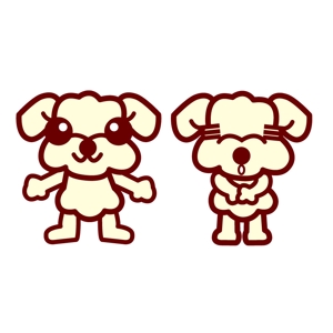 fukumaki (cololon102)さんの犬のキャラクターデザインへの提案