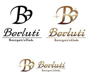 めだかあひる (ahirudagwako)さんの飲食店 「Desiger'sClub Berluti」のロゴへの提案