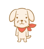 イラストヨネヤマ ()さんの犬のキャラクターデザインへの提案