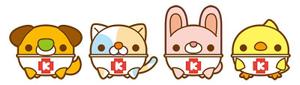 ya_di (ya_di)さんの春日丘動物病院（犬、猫、うさぎ、小鳥）のキャラクターデザインへの提案