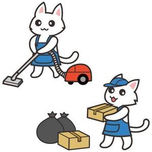 ebtenさんの猫のキャラクターデザインへの提案