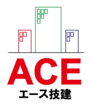 西　聡 (SatoshiNishi)さんの大規模修繕工事業「エース技建」のロゴへの提案