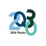 apple (apple29)さんのウェブを中心としたメディア「2030」のロゴへの提案