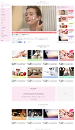 PLAN B (by_tomomi)さんの女性向け美容系動画サイトのTOPページ+動画再生ページ+検索結果ページのデザイン（コーディング不要）への提案