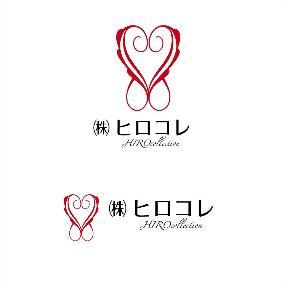 婦人服販売会社のロゴ制作