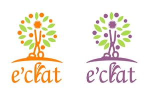 FISHERMAN (FISHERMAN)さんの「e'clat」のロゴ作成への提案