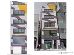 フワ イタル (ItaruFuwa)さんのビル外観塗装デザインへの提案