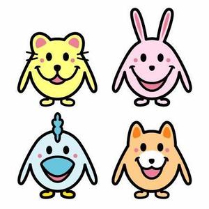 str-labelさんの春日丘動物病院（犬、猫、うさぎ、小鳥）のキャラクターデザインへの提案