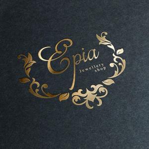 quadriile (quadrille_2)さんの女性向けジュエリーショップサイト『EPIA』のロゴへの提案