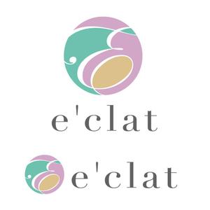 コムデザインルーム (com_design_room)さんの「e'clat」のロゴ作成への提案
