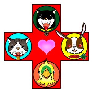 makorinzさんの春日丘動物病院（犬、猫、うさぎ、小鳥）のキャラクターデザインへの提案