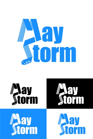 a-0u0さんの不動産管理会社「May Storm」のロゴの制作依頼です。への提案