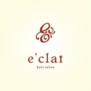hype_creatureさんの「e'clat」のロゴ作成への提案