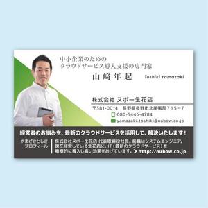 Rananchiデザイン工房 (sakumap)さんの新規事業用の名刺作成への提案