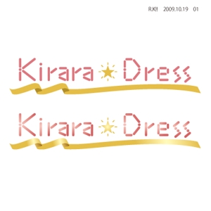 R.K!! ()さんのドレスショップのロゴへの提案