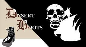 appale_worksさんの「【DESERT BOOTS】というロックユニットのロゴ 募集。」のロゴ作成への提案