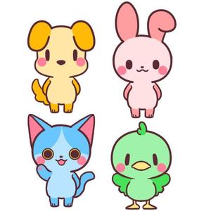 NZi (alt127)さんの春日丘動物病院（犬、猫、うさぎ、小鳥）のキャラクターデザインへの提案