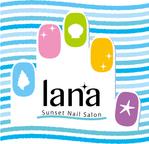 jassさんの新規OPEN 沖縄の海が見えるネイルサロン「lana」のロゴへの提案
