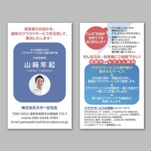 持田　哲 (a_moch)さんの新規事業用の名刺作成への提案
