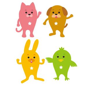 R・fujita (R_fujita)さんの春日丘動物病院（犬、猫、うさぎ、小鳥）のキャラクターデザインへの提案