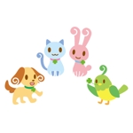 アラキ (ARK_dEsign)さんの春日丘動物病院（犬、猫、うさぎ、小鳥）のキャラクターデザインへの提案