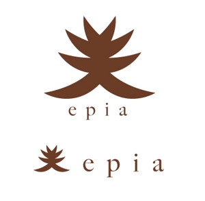 naka6 (56626)さんの女性向けジュエリーショップサイト『EPIA』のロゴへの提案