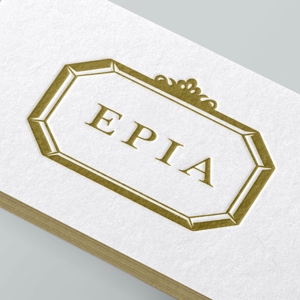 きよ (Yuria)さんの女性向けジュエリーショップサイト『EPIA』のロゴへの提案