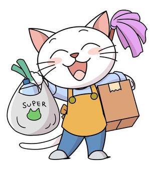 HSM (hsm_sgr1)さんの猫のキャラクターデザインへの提案