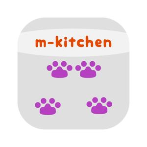 どんちゃん (donchan101)さんのペットフードショップ「m-kitchen」のロゴ作成への提案