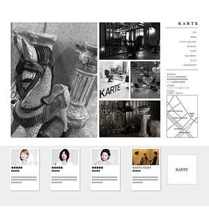 藤井 (hirx)さんの中目黒のヘアサロン、ホームページのTOPデザインの依頼への提案