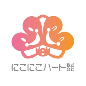 Ayaka Terayama ()さんの「にこにこハート株式会社」のロゴ作成への提案