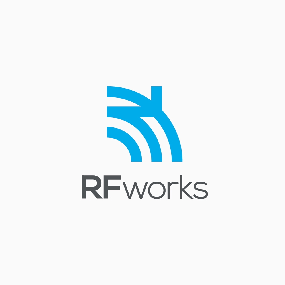 無線設計会社「株式会社アールエフワークス」のロゴ