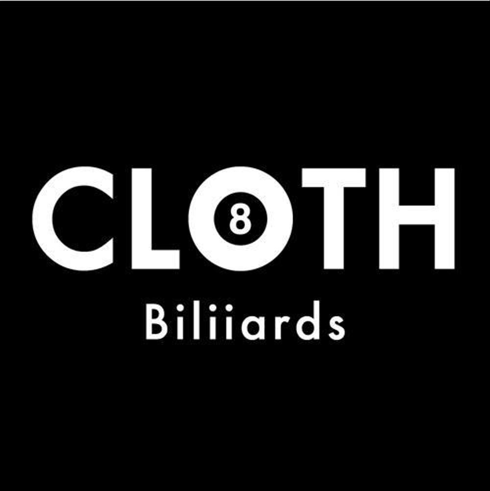 ビリヤード場『CLOTH』ロゴ