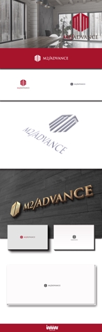 iwwDESIGN (iwwDESIGN)さんのリフォーム会社「M2　ADVANCE」のロゴへの提案