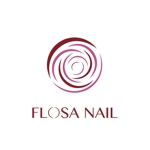 TARZAN GRAPHIC (TARZAN)さんのネイルサロン　『FLOSA　NAIL』　の　ロゴへの提案