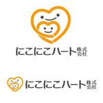 taka design (taka_design)さんの「にこにこハート株式会社」のロゴ作成への提案