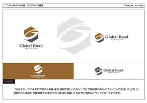 kometogi (kometogi)さんのセレクトショップサイト「グローバルロード」のロゴへの提案