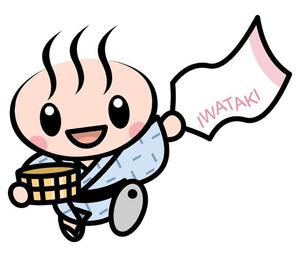 キーウィ (chara-mill)さんのクアアハウス岩滝のキャラクター「クアちゃん」のリデザインへの提案
