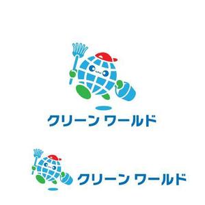 chiaro (chiaro)さんの有限会社　クリーン　ワールド　掃除会社　ロゴへの提案