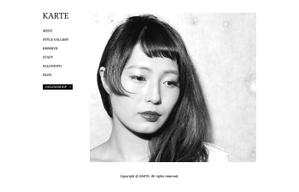 彩匠デザイン (saisho-design)さんの中目黒のヘアサロン、ホームページのTOPデザインの依頼への提案