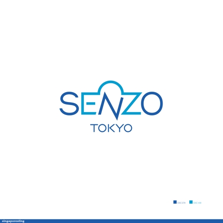 Singaporeslingさんの事例 実績 提案 バッグメーカー センゾー東京支店のロゴ Senzo Toky クラウドソーシング ランサーズ