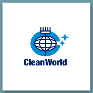 slash (slash_miyamoto)さんの有限会社　クリーン　ワールド　掃除会社　ロゴへの提案
