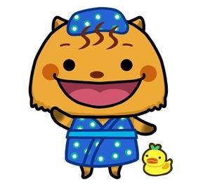 ペイ子 ()さんのクアアハウス岩滝のキャラクター「クアちゃん」のリデザインへの提案