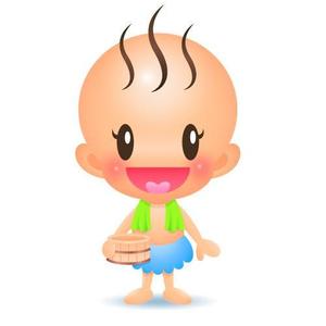 sai ()さんのクアアハウス岩滝のキャラクター「クアちゃん」のリデザインへの提案