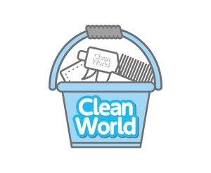buckyさんの有限会社　クリーン　ワールド　掃除会社　ロゴへの提案