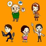 アトリエ クゥデル (kuon)さんのウェブサイトのキャラクターデザインへの提案